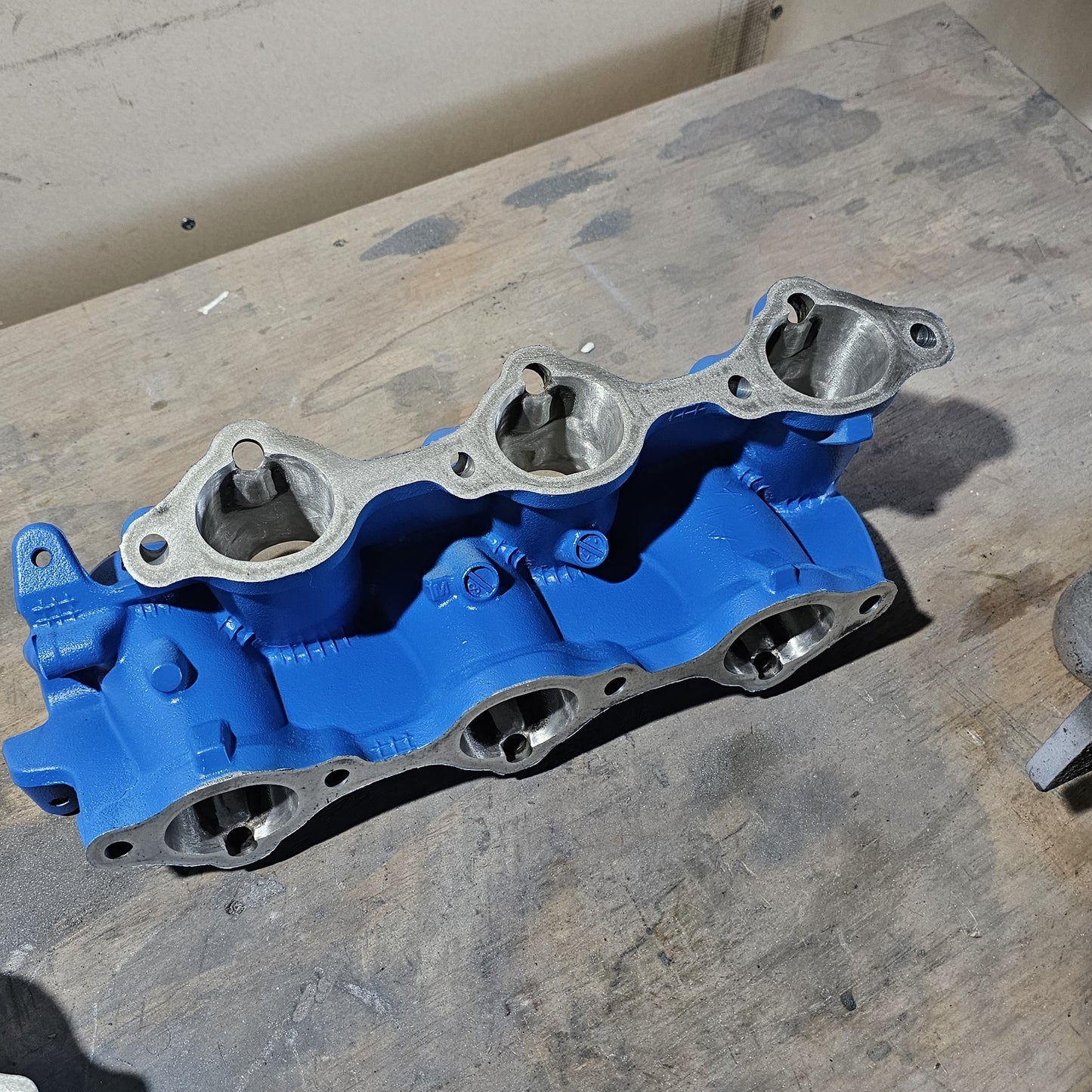 VQ35DE Ported, Polished, and Ceramic Coated Lower Manifold
