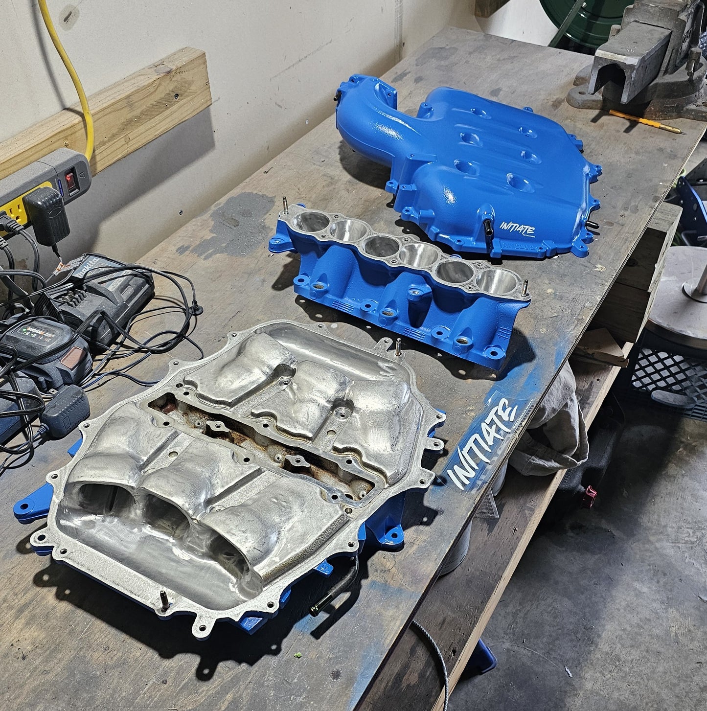 VQ35DE Complete Port Package – Lower Manifold, Lower Plenum & Upper Plenum
