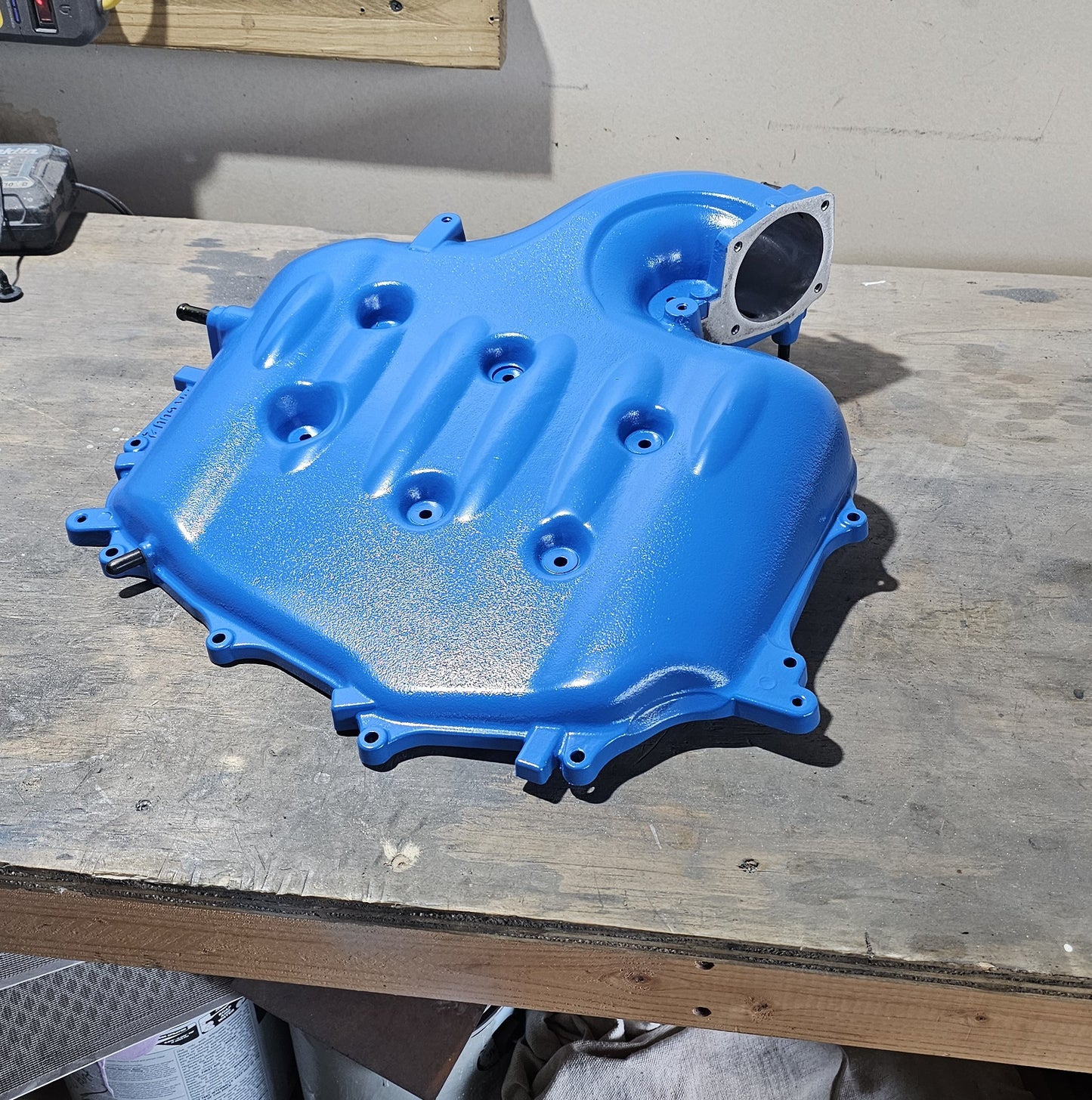 VQ35DE Ported, Polished and Ceramic-Coated Upper Plenum