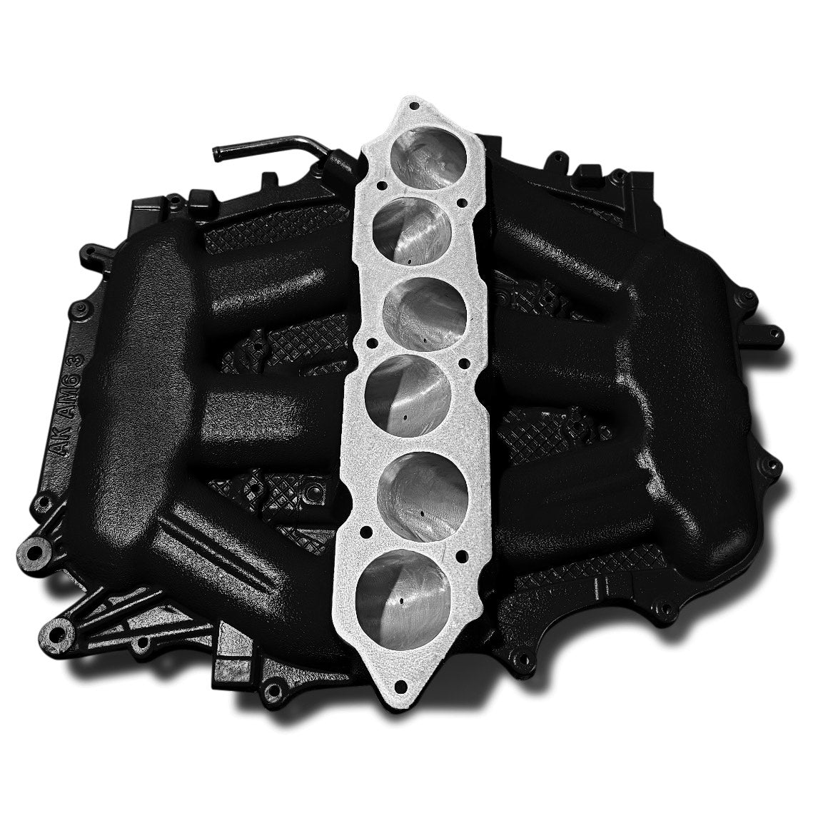 VQ35DE Ported, Shaved, Polished, and Ceramic-Coated Lower Plenum