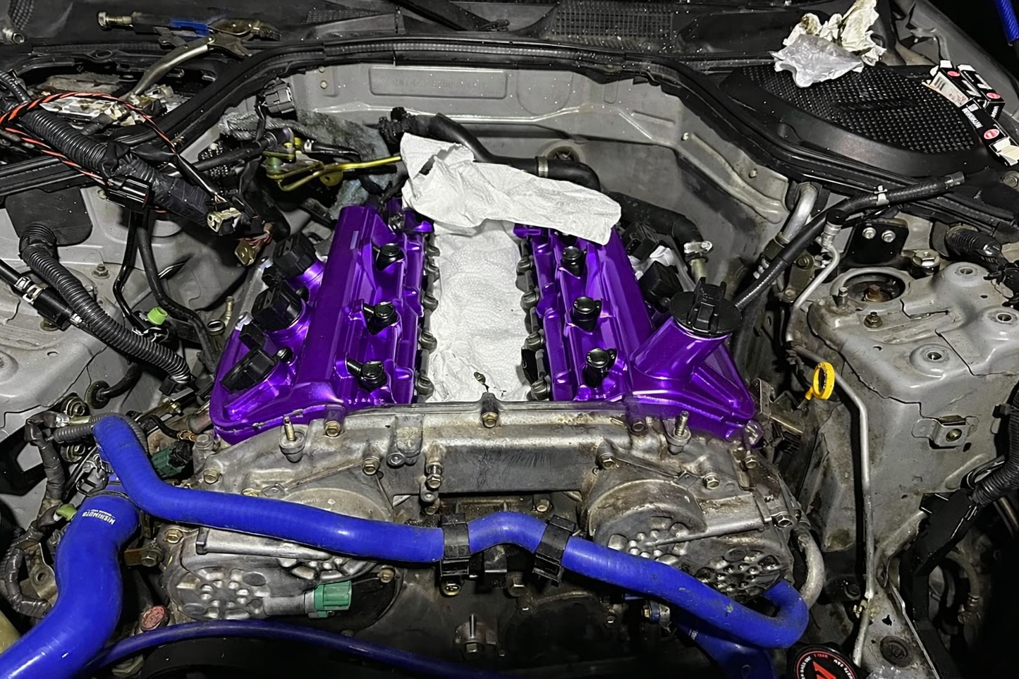 Initiate Motorsports Upgraded Aluminum Valve Covers - DE/Revup