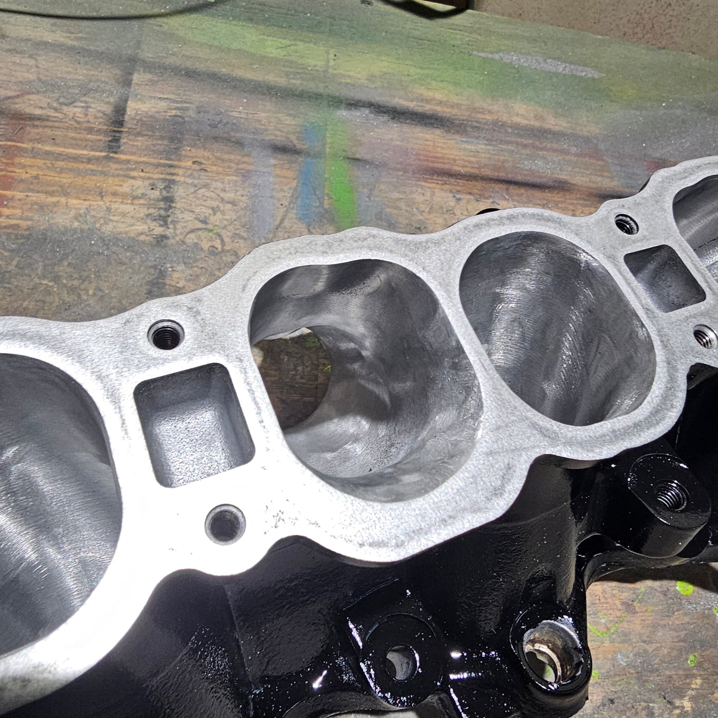 Ported, Polished & Painted FWD VQ Intake Manifold - For ALL FWD VQ engines