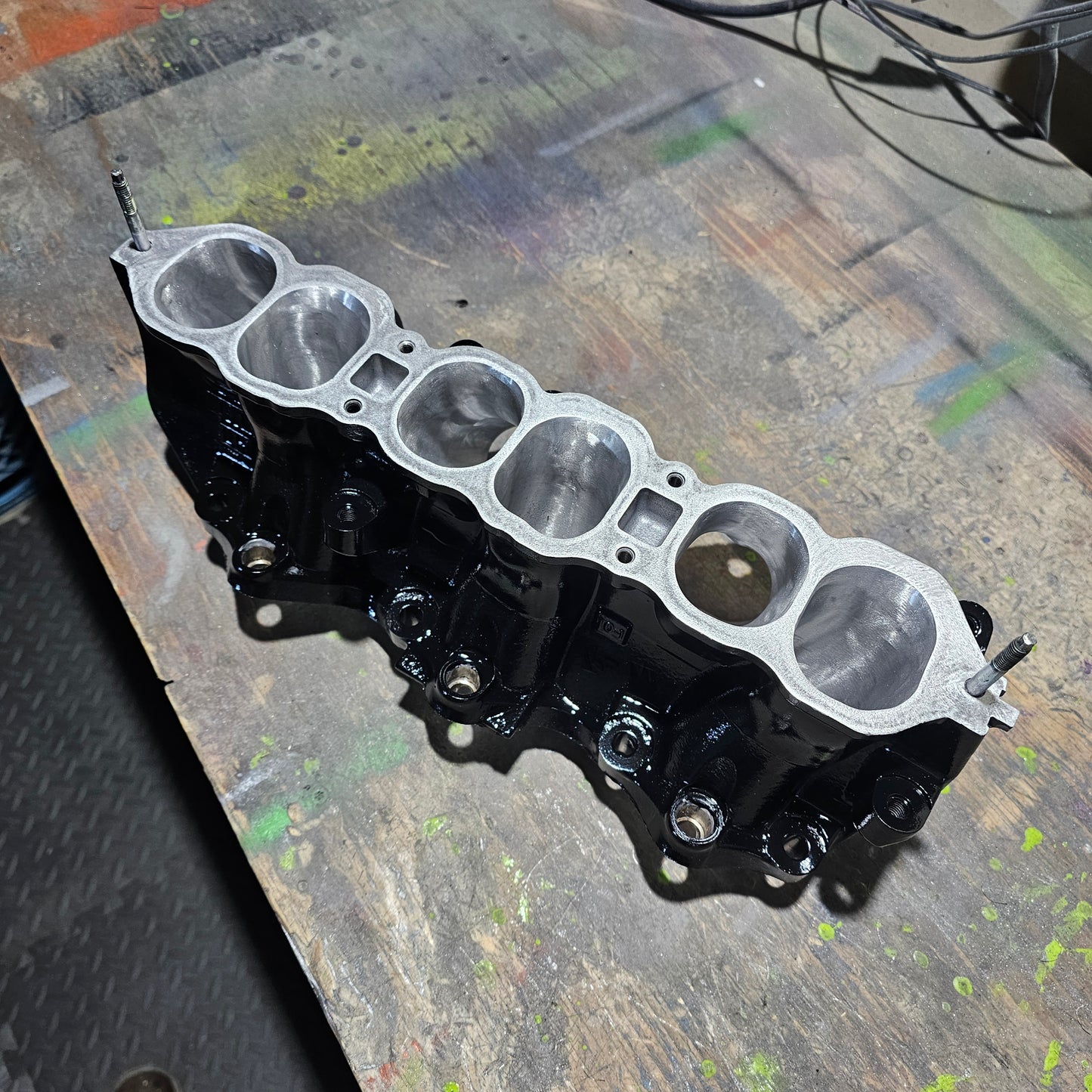 Ported, Polished & Painted FWD VQ Intake Manifold - For ALL FWD VQ engines