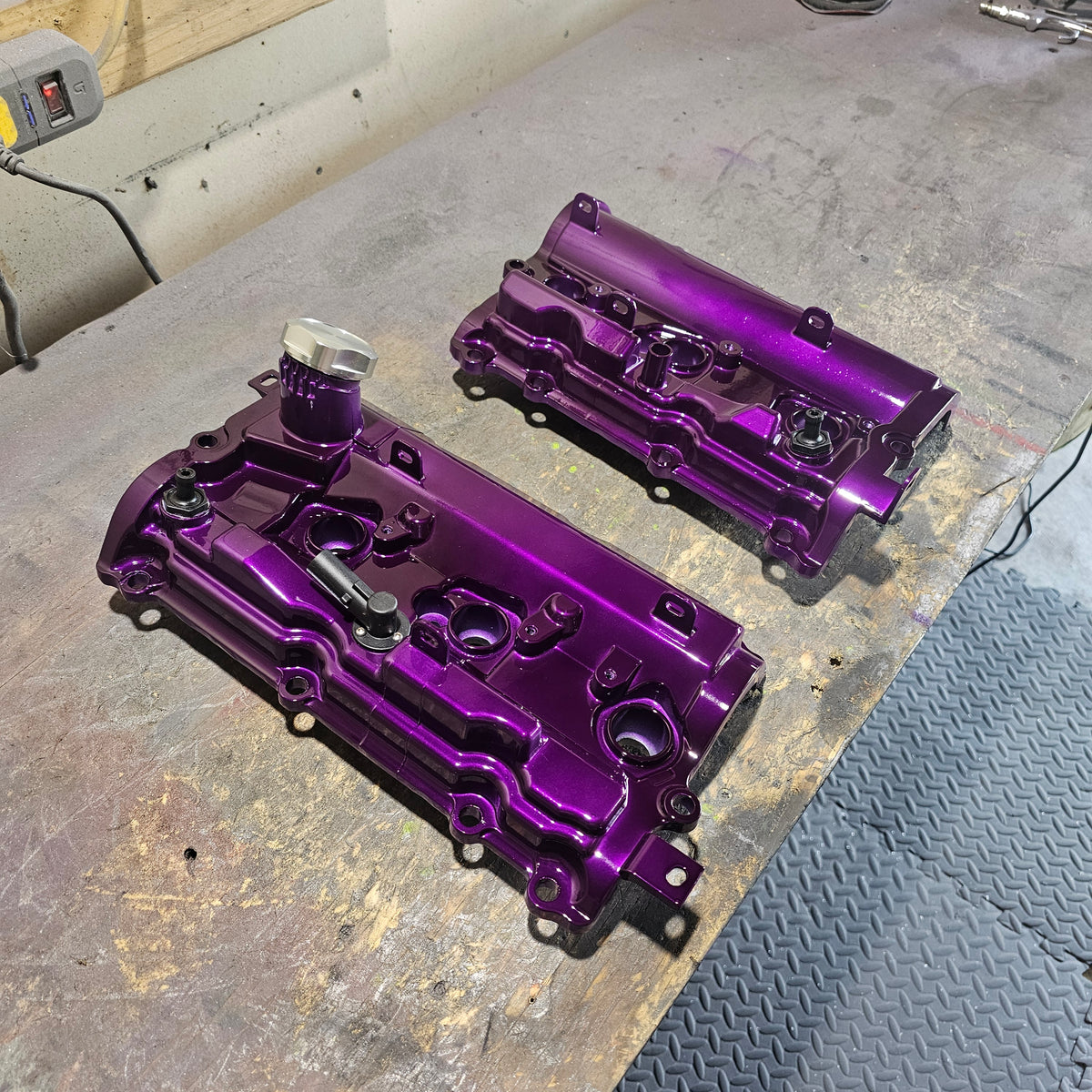 Custom Color Aluminum Valve Covers Kit for VQ35HR & VQ37VHR