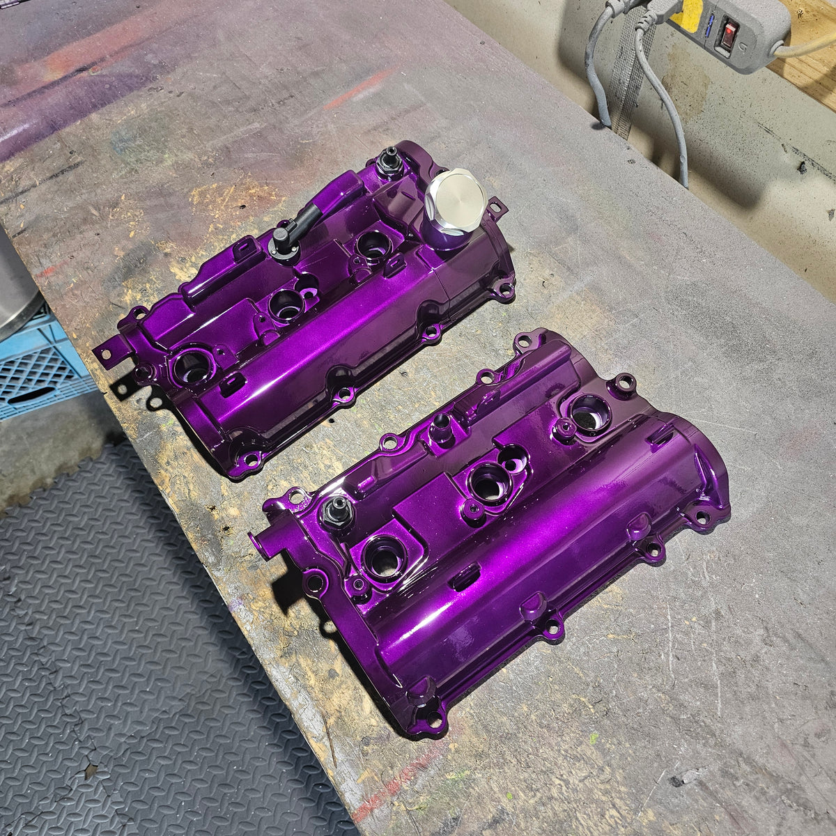 Custom Color Aluminum Valve Covers Kit for VQ35HR & VQ37VHR