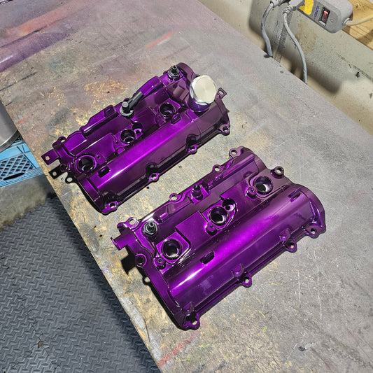 Custom Color Aluminum Valve Covers Kit for VQ35HR & VQ37VHR