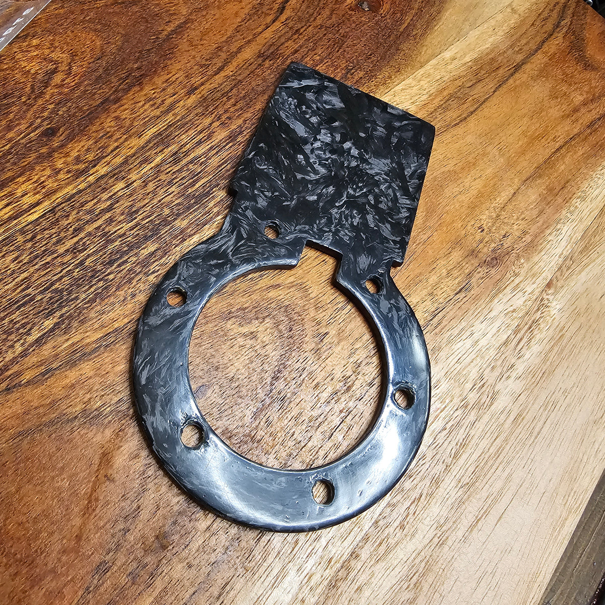 Forged Carbon Fiber Cruise Control Button Relocation Bracket