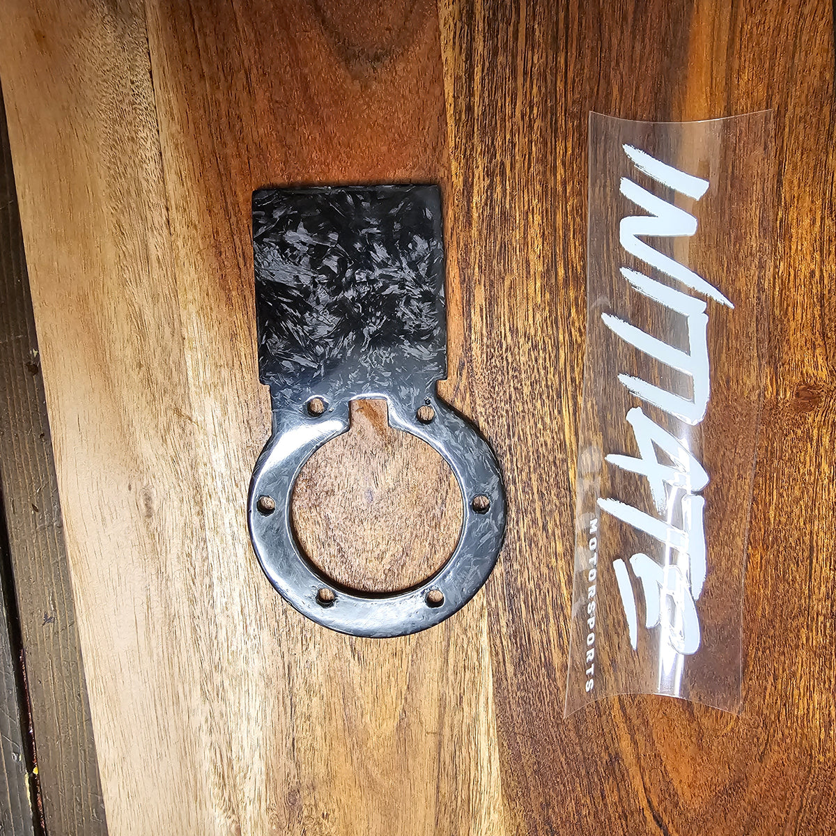 Forged Carbon Fiber Cruise Control Button Relocation Bracket